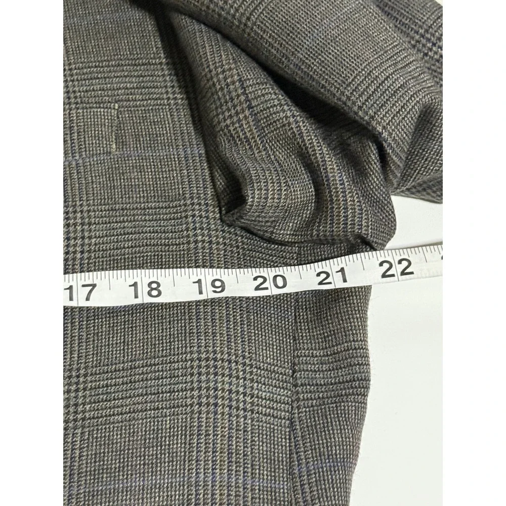 Lauren Ralph Lauren Mens NWOT 40R Gray Glen Plaid 100% Wool Sport Coat Blazer